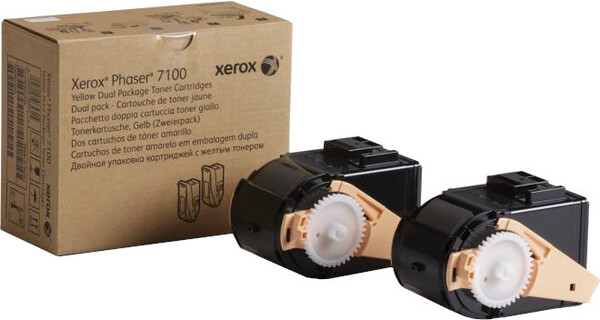 

Тонер-картридж Xerox Phaser 7100 голубой (2*4,5K)