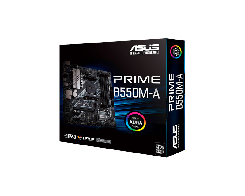 Материнская плата ASUS AMD B550 PRIME B550M-A