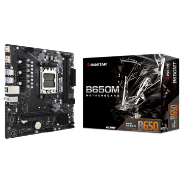 Материнская плата Biostar AM5 AMD B650 B650MT