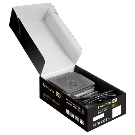 Блок питания Exegate ATX 80PLUS GOLD 750VSP FC