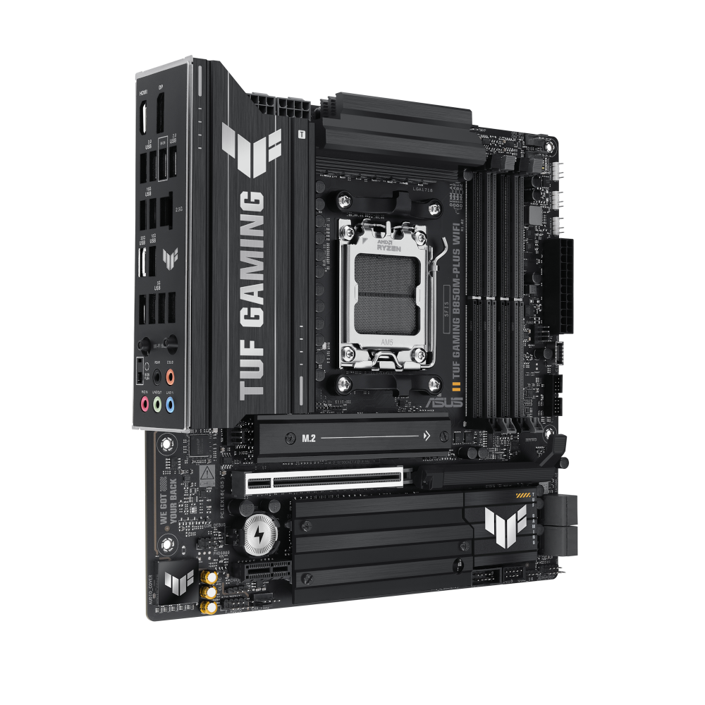 Материнская плата ASUS AMD B850 TUF GAMING B850M-PLUS WIFI