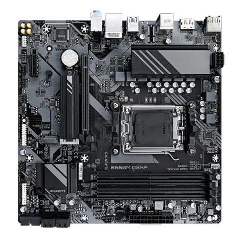 Материнская плата Gigabyte AM5 AMD B650 B650M D3HP