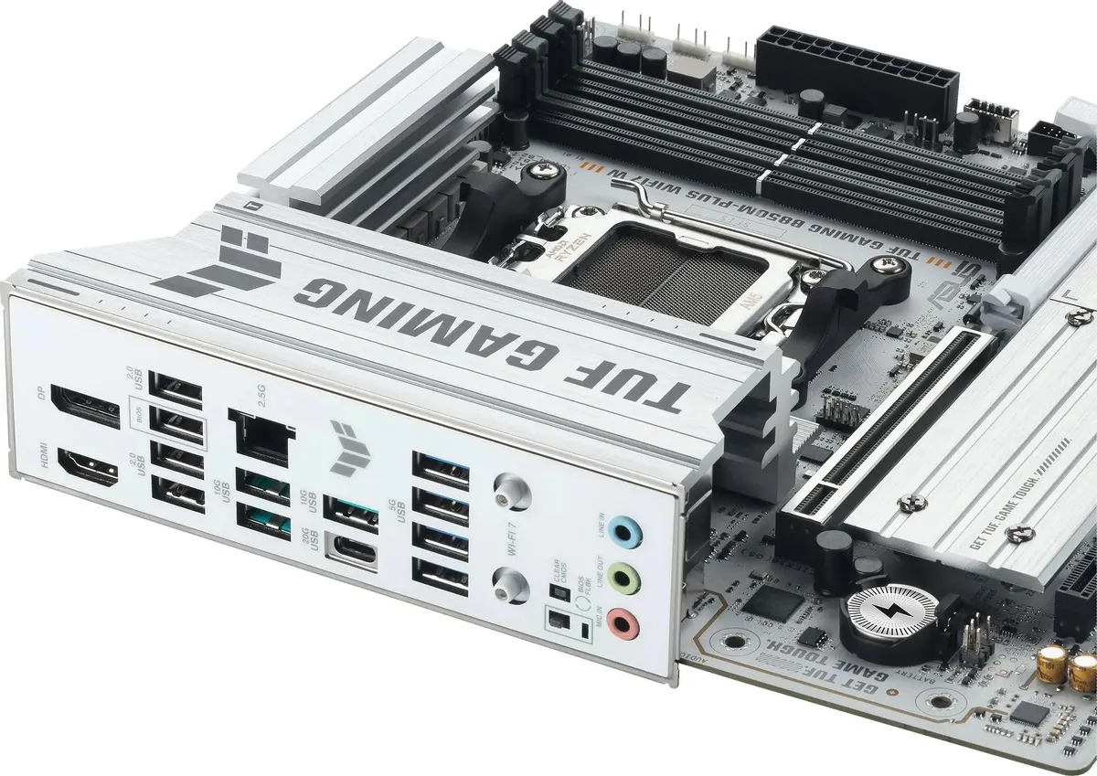 Материнская плата ASUS AMD B850 TUF GAMING B850M-PLUS WIFI7 W