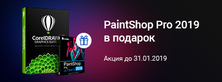 PaintShop Pro 2019 в подарок