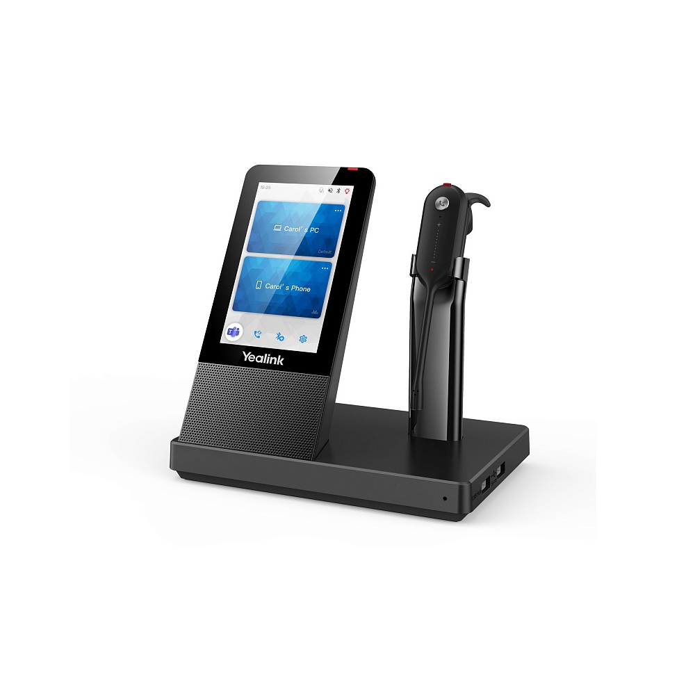 Bluetooth-гарнитура Yealink WH67 Teams, цвет черный