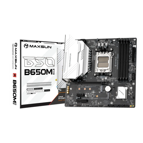 Материнская плата Maxsun AM5 AMD B650 Terminator B650M WIFI6