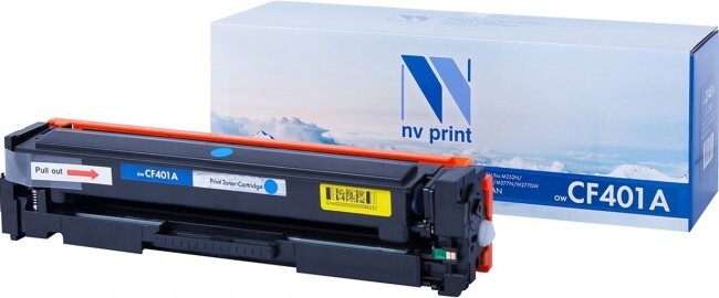 Картридж голубой NVPrint LaserJet Pro, NV-CF401AC