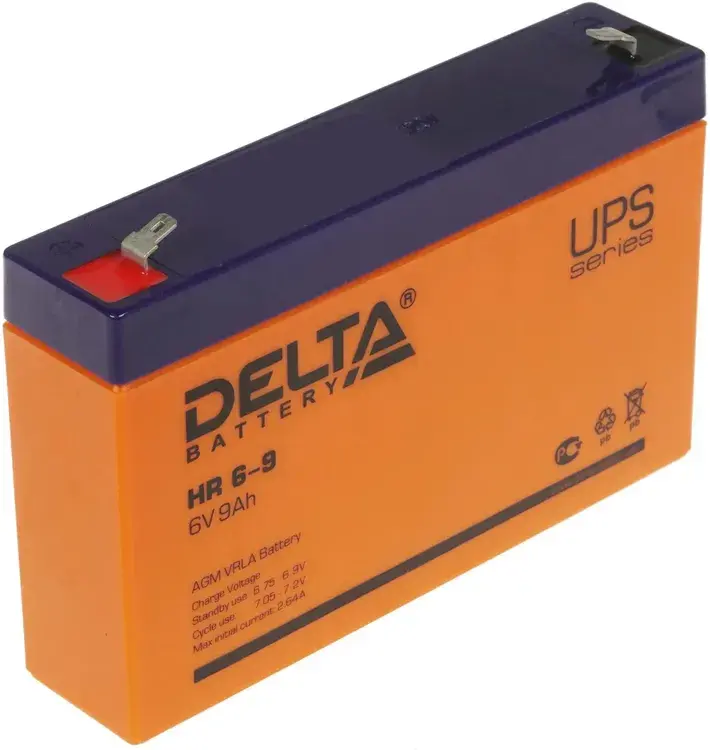 Сменная батарея для ИБП Delta HR 6-9