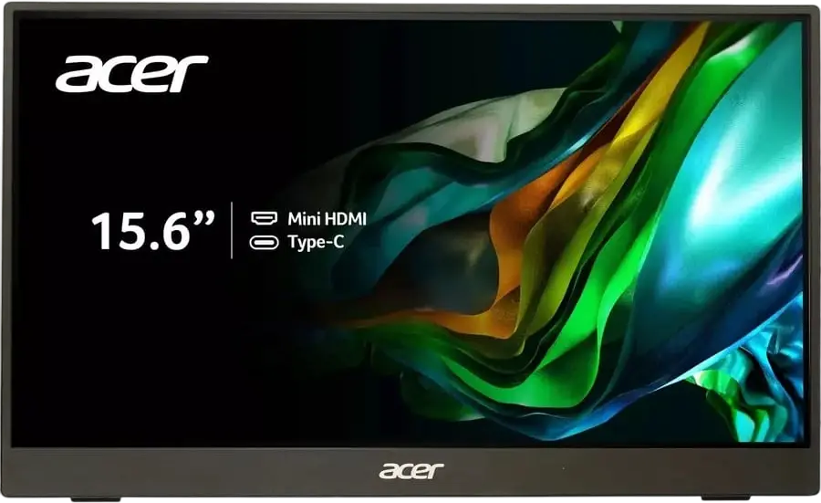 Монитор ACER PM161QJbmiuux 15.6-inch черный