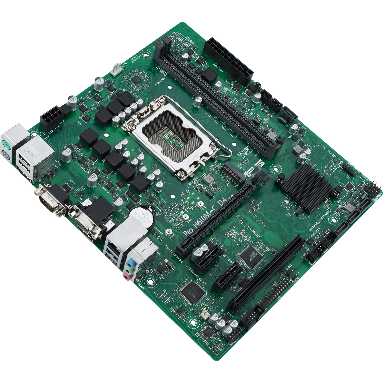 Материнская плата ASUS Intel H610 PRO H610M-C D4-CSM