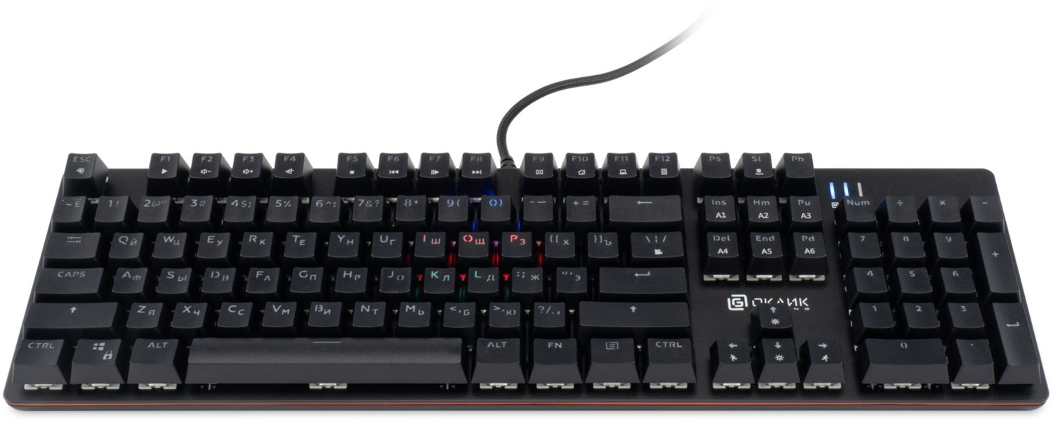 Клавиатура Oklick KeyBoard 990 G2 1875240, цвет черный