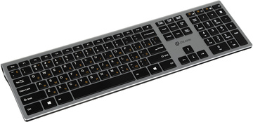 Клавиатура Oklick USB 890S 1784239, цвет серый