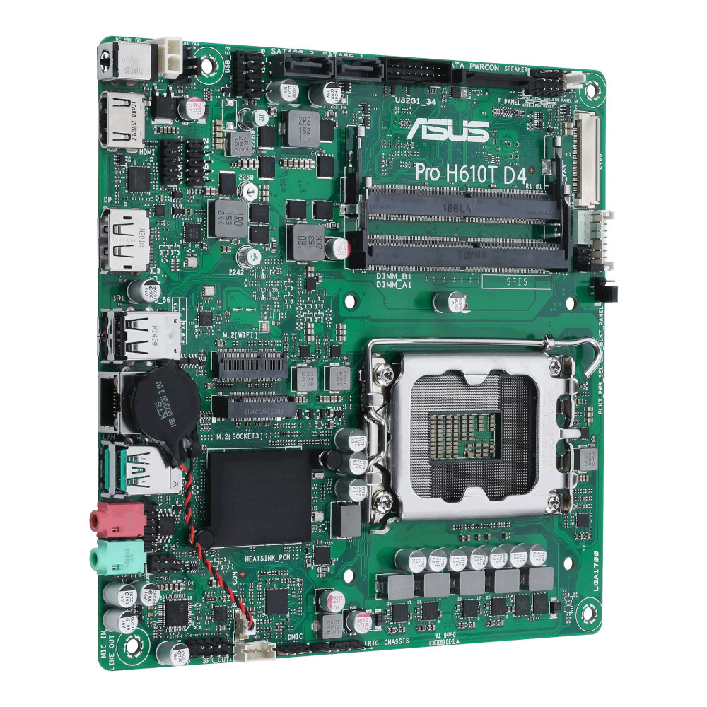 Материнская плата ASUS Intel H610 PRO H610T D4-CSM