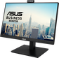 Монитор Asus 23.8" Business BE24EQSK черный IPS LED 16:9 HDMI M/M Cam матовая HAS Piv 1000:1 300cd 178гр/178гр 1920x1080 75Hz VGA DP FHD USB 5.6кг