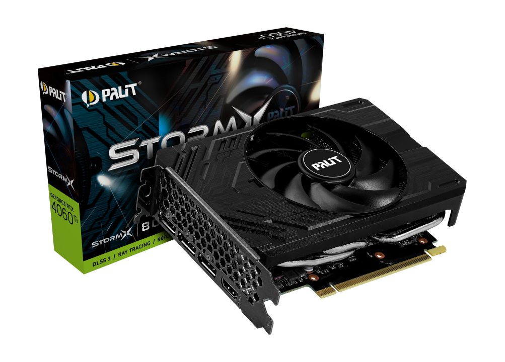 Видеокарта Palit GeForce RTX 4060 Ti 8 ΓБ Retail