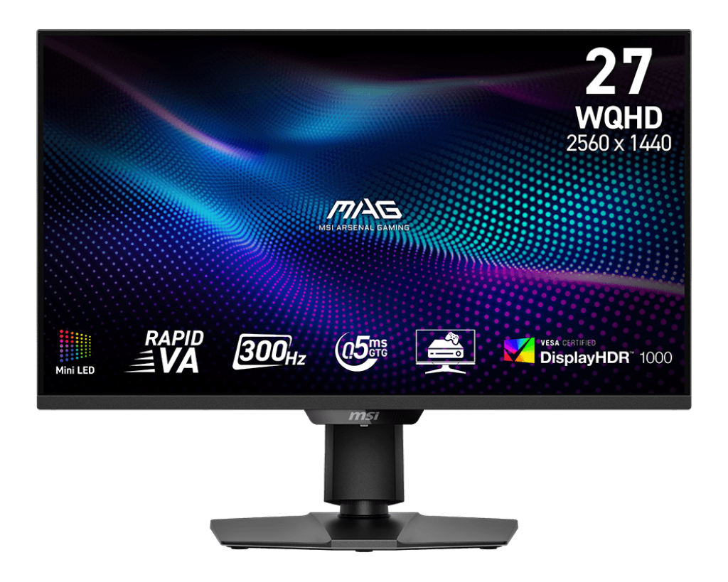 Монитор MSI 274QPF X30MV 27.0-inch черный