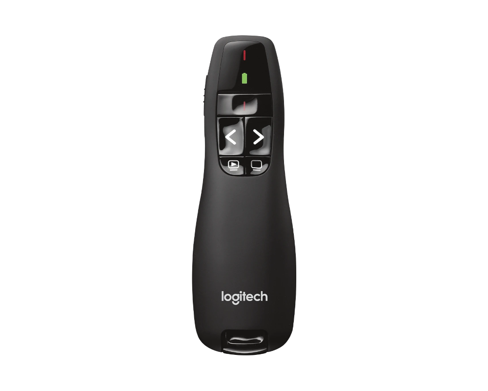 Презентер Logitech Presenter R400 Radio USB 910-004252, цвет черный