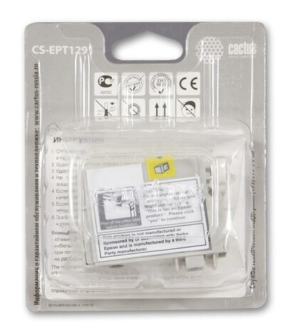 Картридж черный Cactus CS-EPT1291