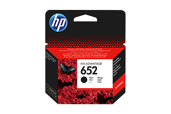 Картридж черный HP Inc. 652, F6V25AE