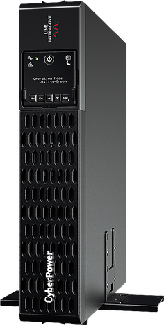 UPS CyberPower PR1000ERTXL2U NEW Line-Interactive 1000VA/1000W USB/RS-232/EPO/Dry/SNMPslot (10 х IEC С13)   (12V / 7AH х 4)