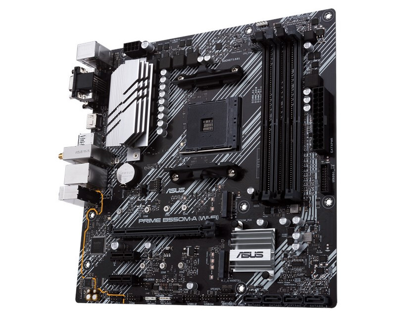 Материнская плата ASUS AMD B550 PRIME B550M-A (WI-FI)