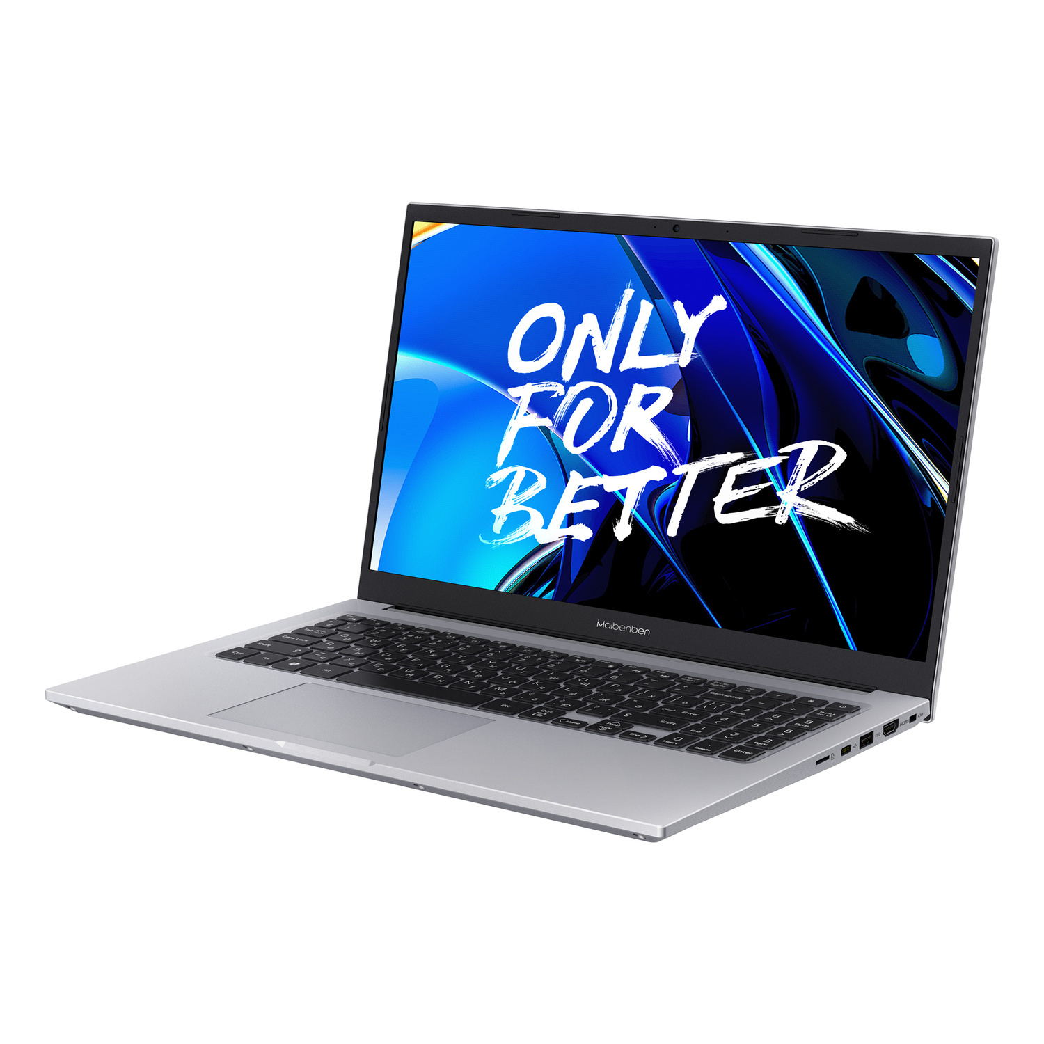 Ноутбук Maibenben Medio M575 AMD Ryzen 5 7430U (серебристый)