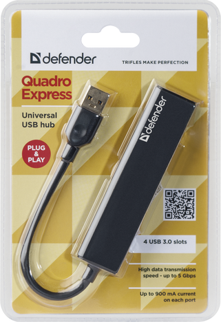 Зарядное устройство Defender Quadro Express