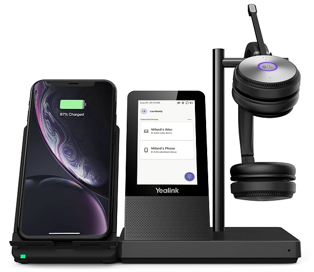 Гарнитура Yealink WH66, цвет черный