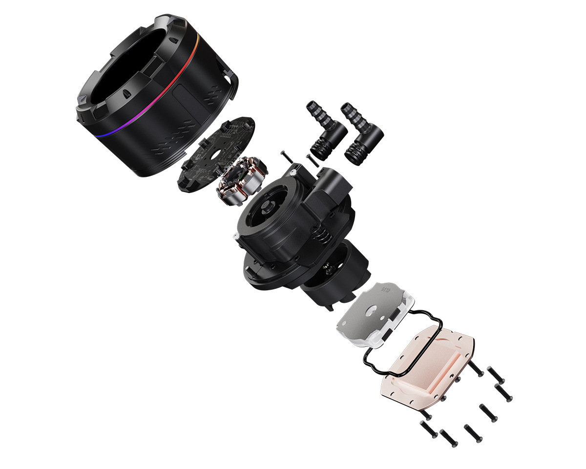 Кулер Процессорный ID-Cooling система водяного охлаждения SL360 XE