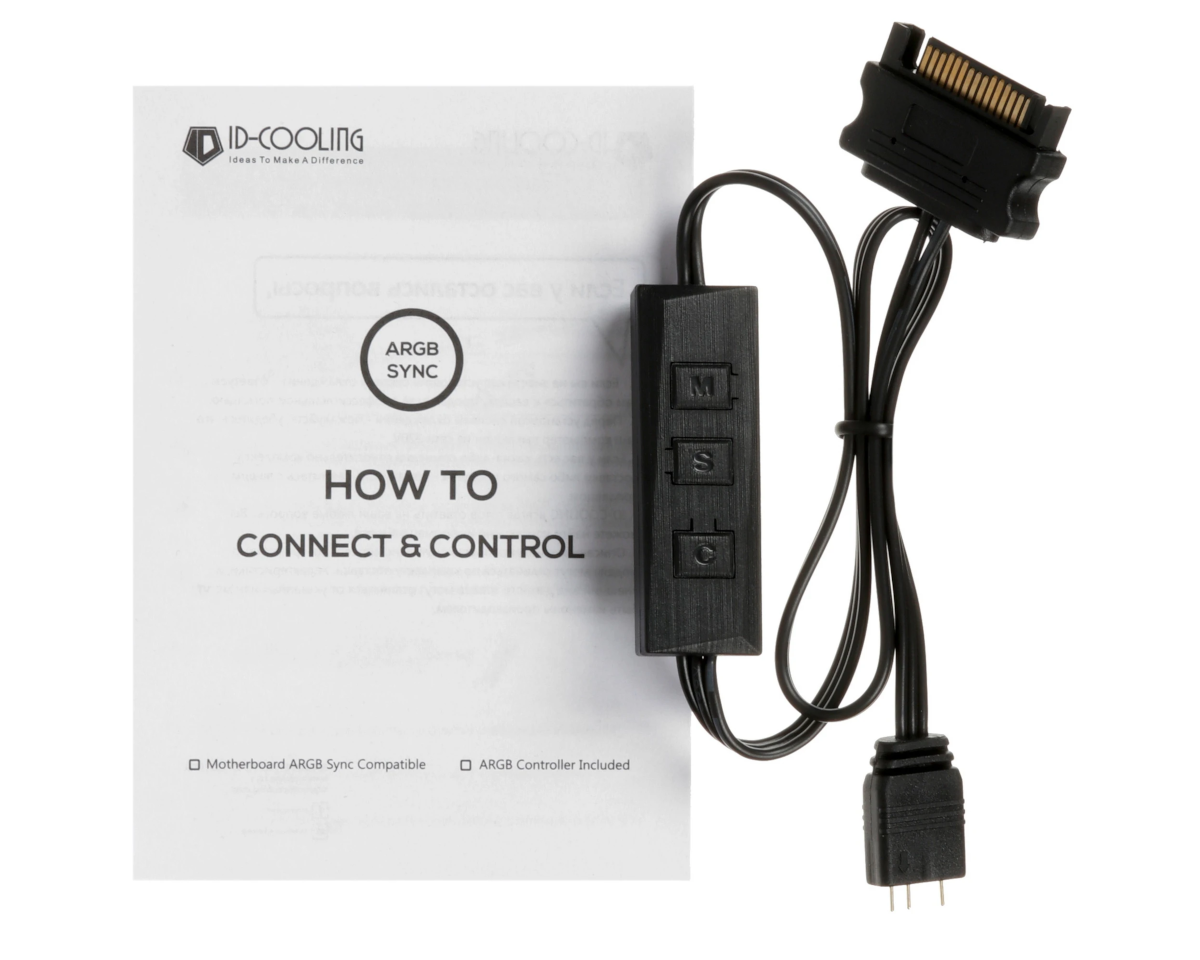 Вентилятор ID-Cooling для корпуса TF-12025 Pro TF-12025-PRO ARGB TRIO