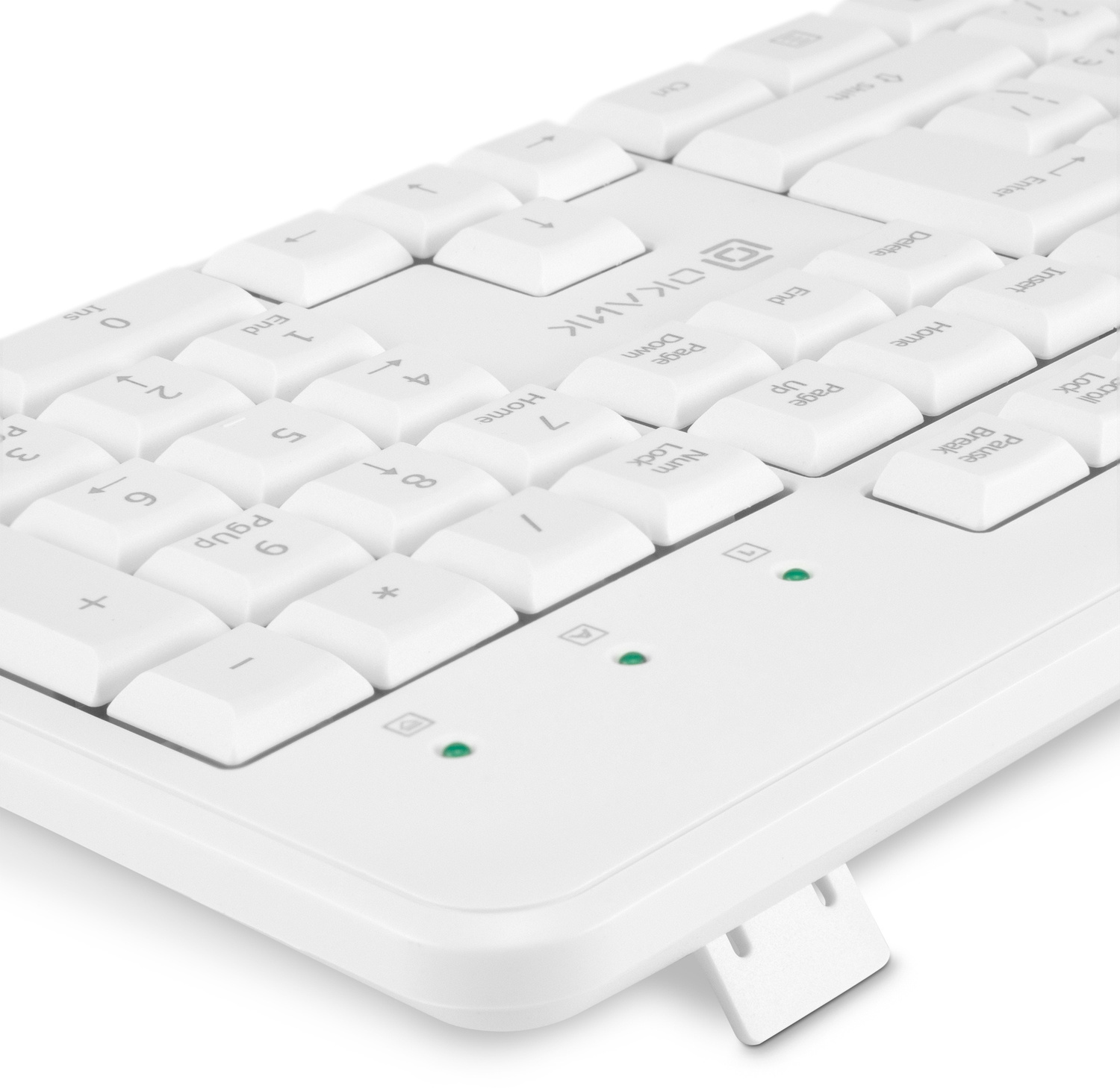 Клавиатура Oklick USB K225W 1875235, цвет белый