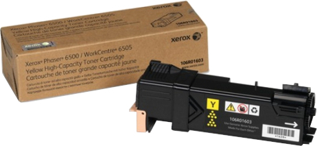 

Тонер-картридж Xerox Phaser 6500/ WorkCentre 6505 желтый (2,5K)