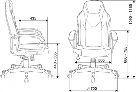 Кресло игровое ZOMBIE  GAME 17