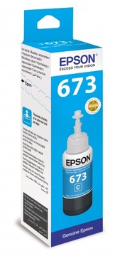 Картридж голубой Epson C13T67324A