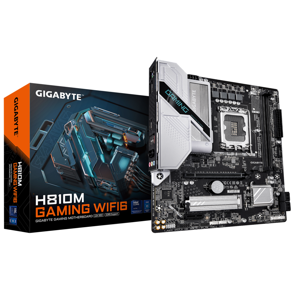 Материнская плата Gigabyte LGA1851 Intel H810 H810M GAMING WIFI6