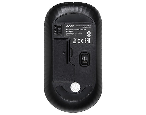 Клавиатура+мышь ACER OKR030 ZL.KBDEE.005, цвет черный