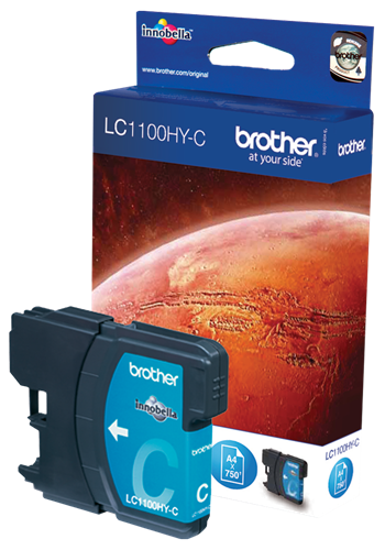

Картридж голубой Brother LC1100HYC