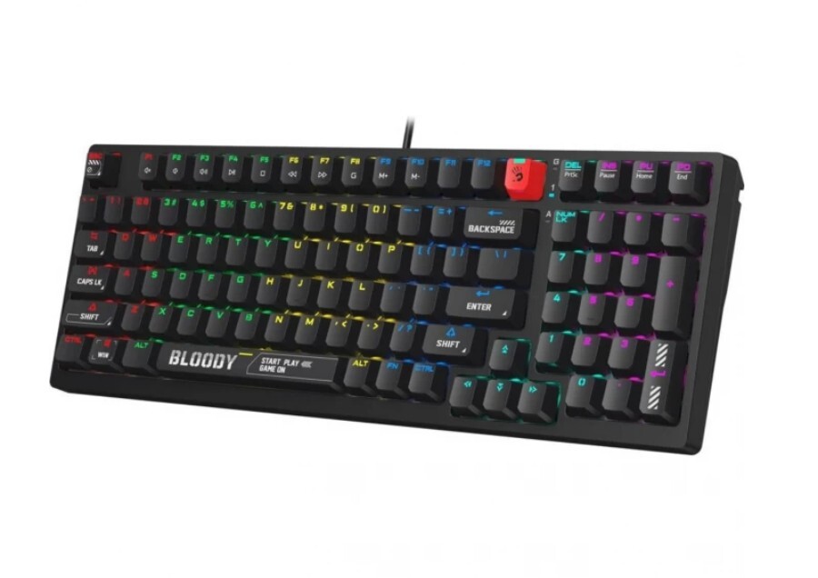 Клавиатура A4tech Bloody S98 BLACK, цвет черный