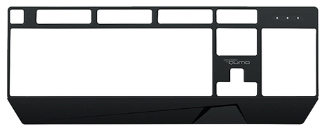 Клавиатура Qumo Клавиатура Twins K68 33351_Qumo, цвет черный