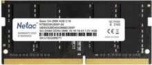 Оперативная память Netac DDR4  4Gb, NTBSD4N26SP-04