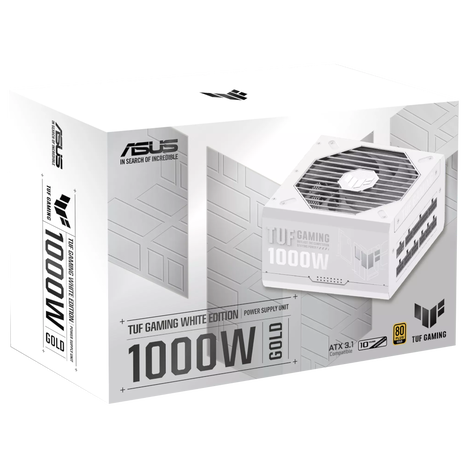 Блок питания ASUS TUF Gaming 1000W Gold White Edition