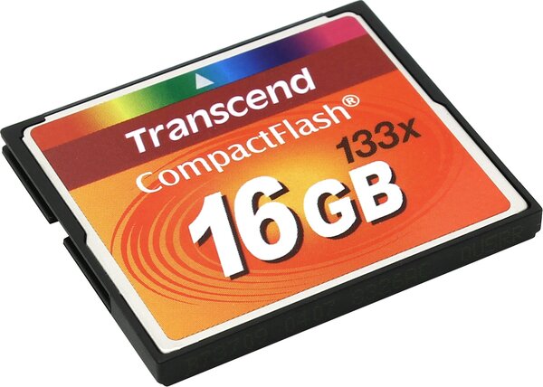 

Карта памяти TRANSCEND CF 16GB