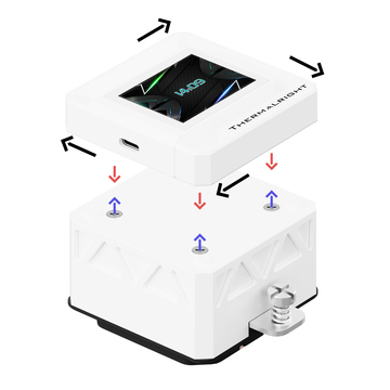 Кулер Процессорный Thermalright Водяное охлаждение Frozen Warframe SE 240 ARGB White