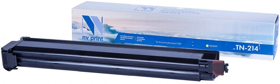 Тонер-картридж желтый NVPrint для Konica-Minolta, NV-TN-214Y