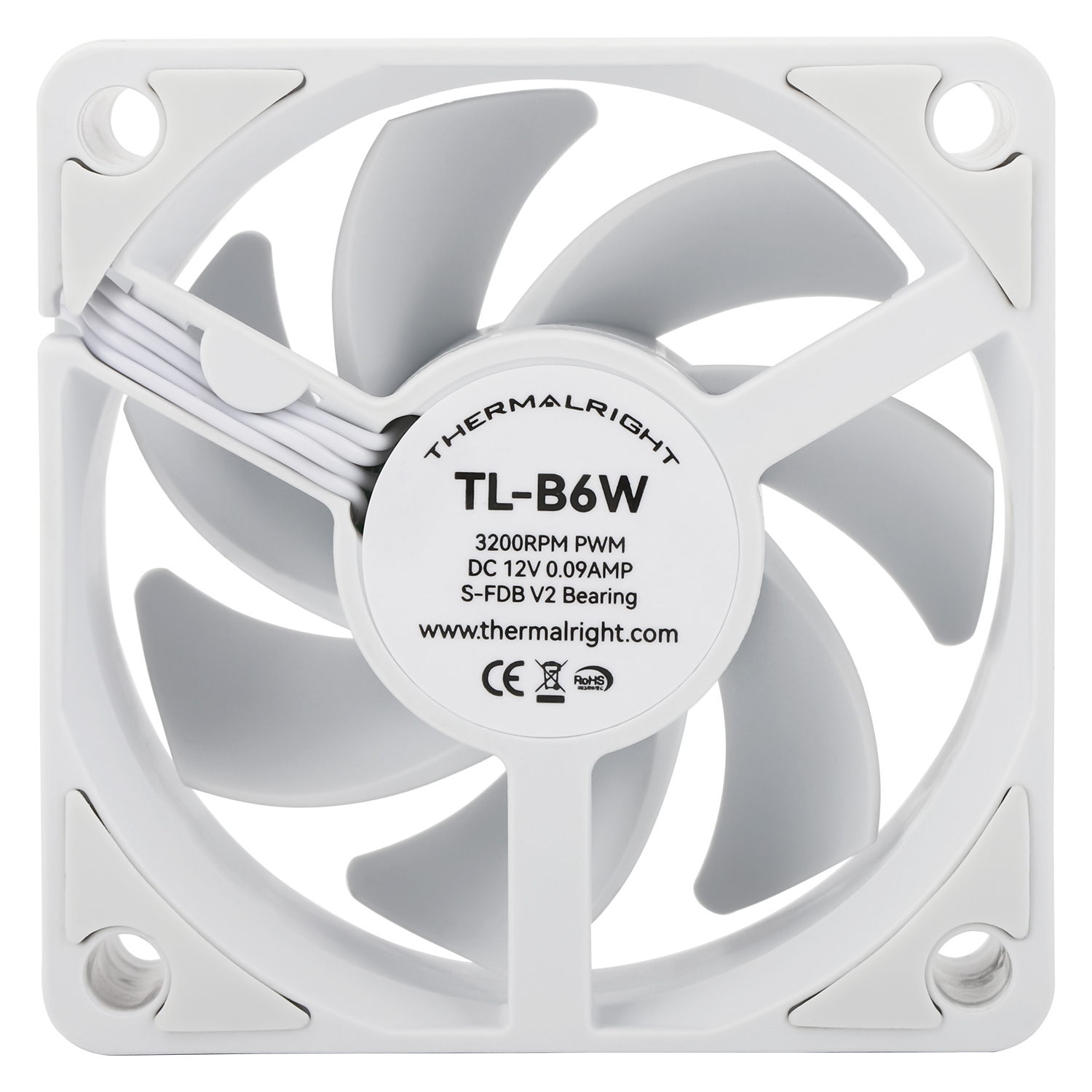 Вентилятор Thermalright для корпуса TL-B6W White