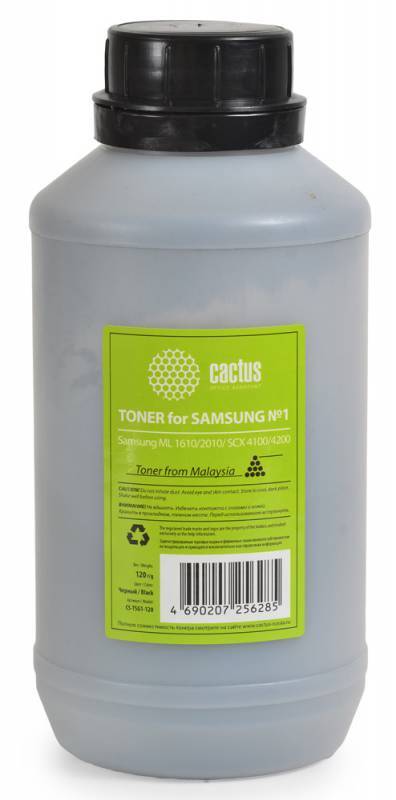 Тонер-картридж черный Cactus CS-TSG1-120