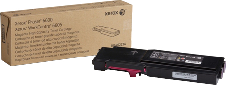 

Тонер-картридж Xerox Phaser 6600/ WorkCentre 6605 пурпурный (6K)
