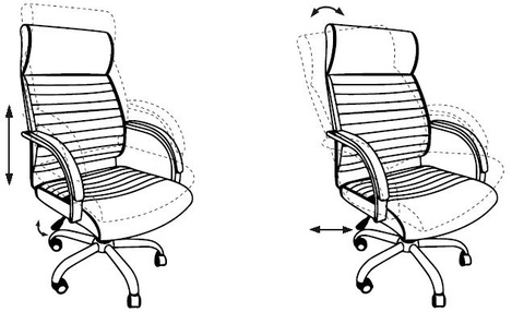 Кресло руководителя Бюрократ  T-8010SL