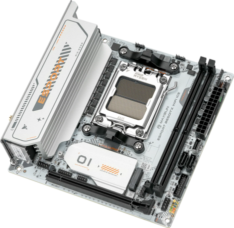 Материнская плата Maxsun AM5 AMD B650 eSport B650ITX WIFI ICE