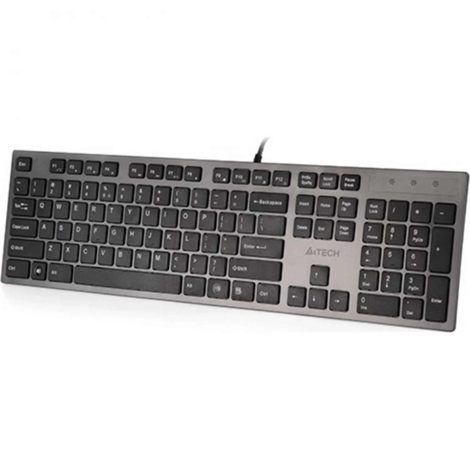Клавиатура A4tech KV-300H, цвет серый